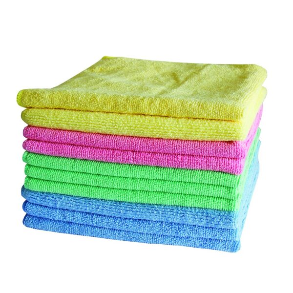 Filta Commercial Microfibre Start Up Pack (3 Blue/2 Pink / 2 Yellow) 10 PACK