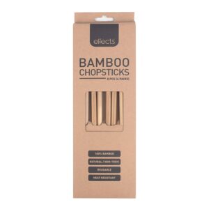 Effects Eco Bamboo Chopsticks 4 pairs