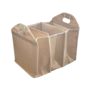 Effects Jute Collapsible Organizer 3-section