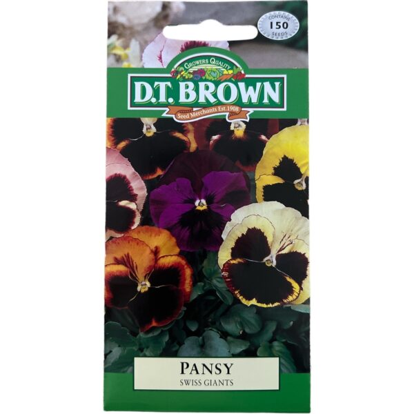 Swiss Giant Pansy - Flower Seeds
