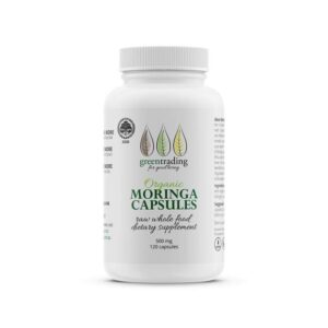 Organic Moringa 120 Veggie Capsules 500 mg