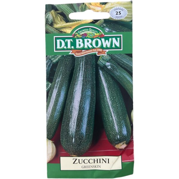 Greenskin Zucchini - Vegetable Seeds