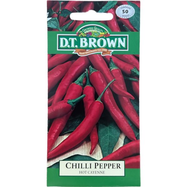 Pepper Hot Chilli Cayenne - Vegetable Seeds