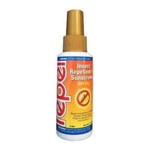 Repel Tropical Strength Insect Repellent Pump Spray W/Sunscreen SPF23+