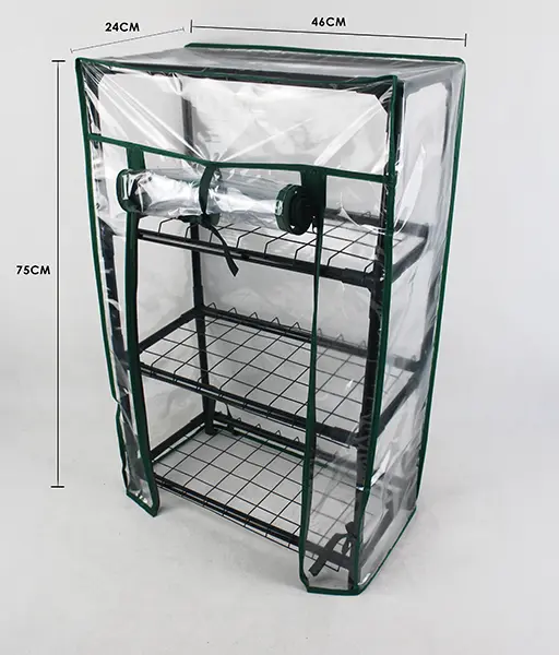 Pestrol 3 Tiers Mini Greenhouse 75cm - Image 4